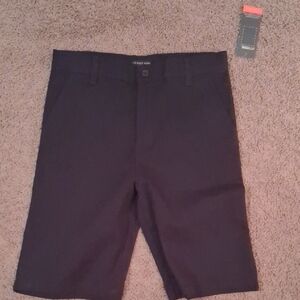 U.S. Polo Navy Flex Twill Uniform Shorts